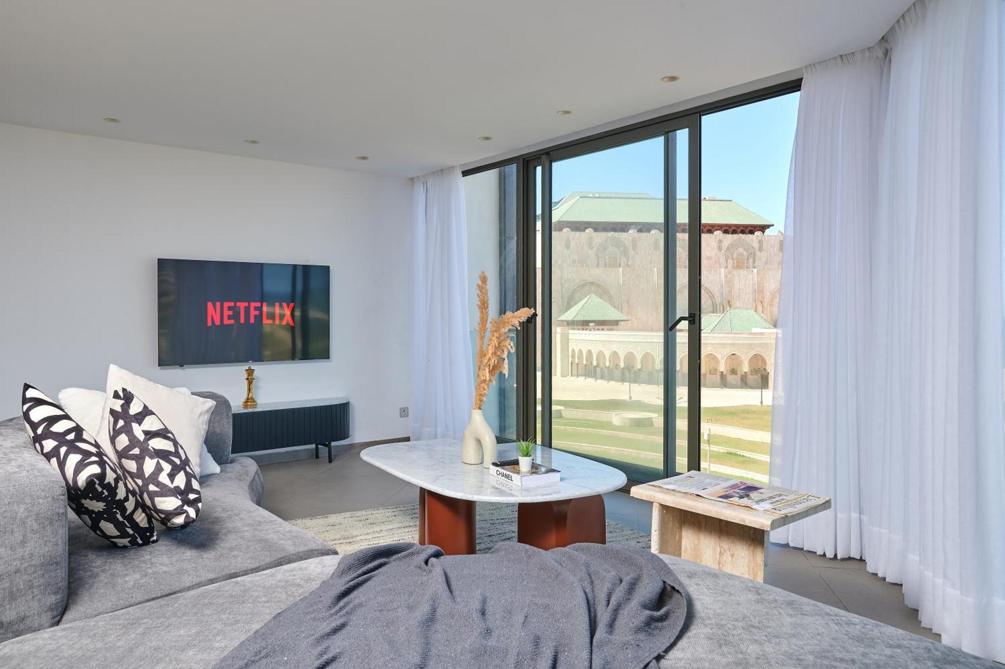 Thecasaedition - Bel Azur - Sea View & Hassan II Mosque Residency Casablanca Bagian luar foto