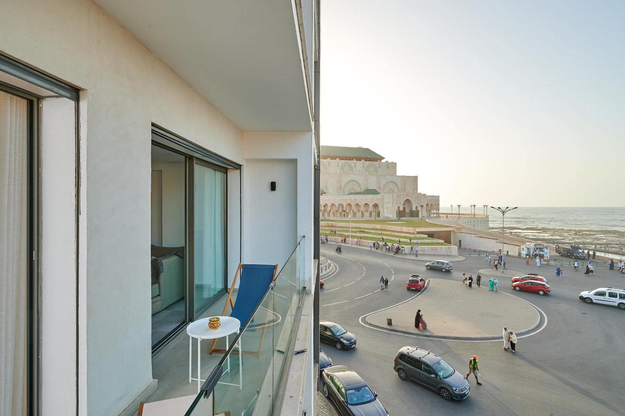 Thecasaedition - Bel Azur - Sea View & Hassan II Mosque Residency Casablanca Bagian luar foto