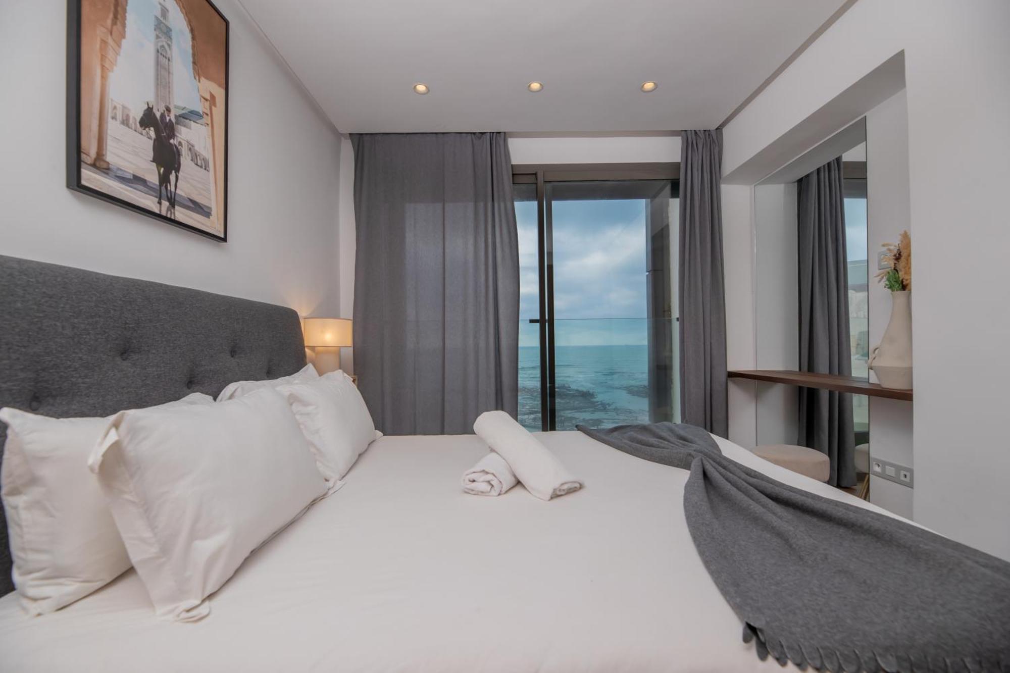 Thecasaedition - Bel Azur - Sea View & Hassan II Mosque Residency Casablanca Bagian luar foto